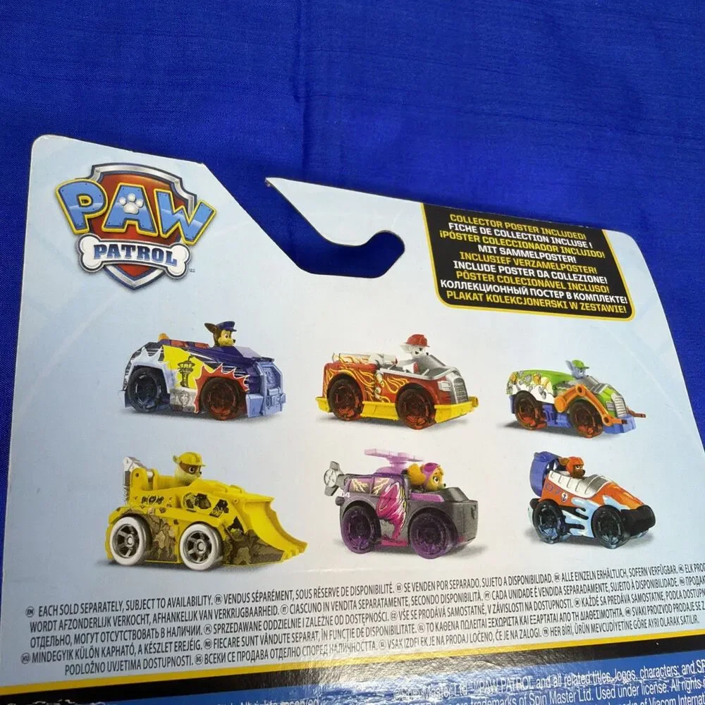 Paw Patrol True Metal Power Series SKYE Diecast Vehicle 2020 W Collector Poster